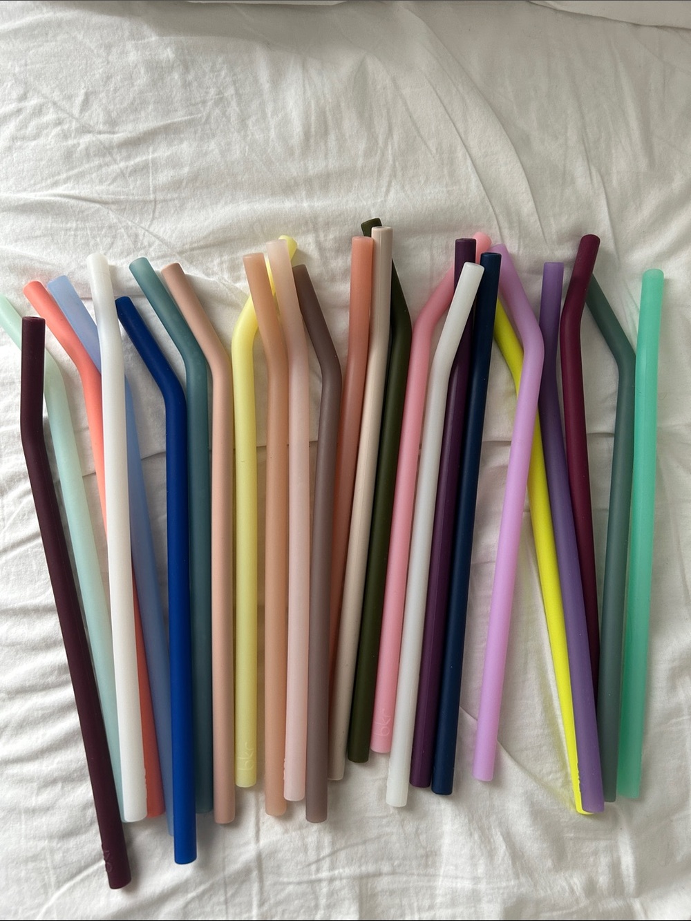 bkr big straws - huge bundle of 25 straws